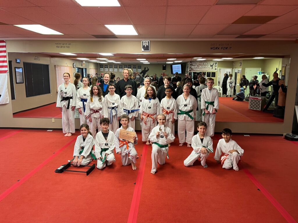 Lee's Martial Arts Newly Promoted Students